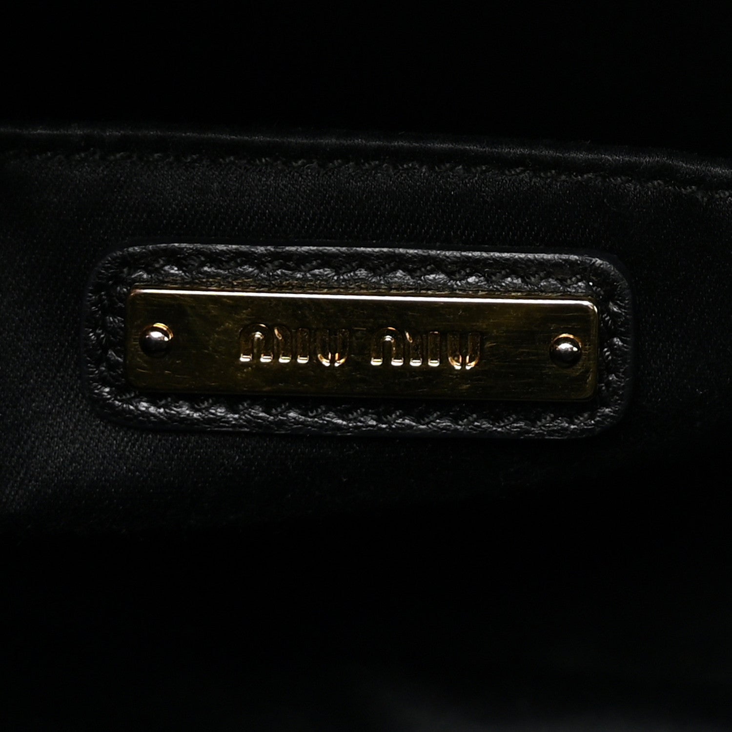 Nappa Matelasse Dome Crossbody Black