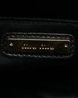 Nappa Matelasse Dome Crossbody Black