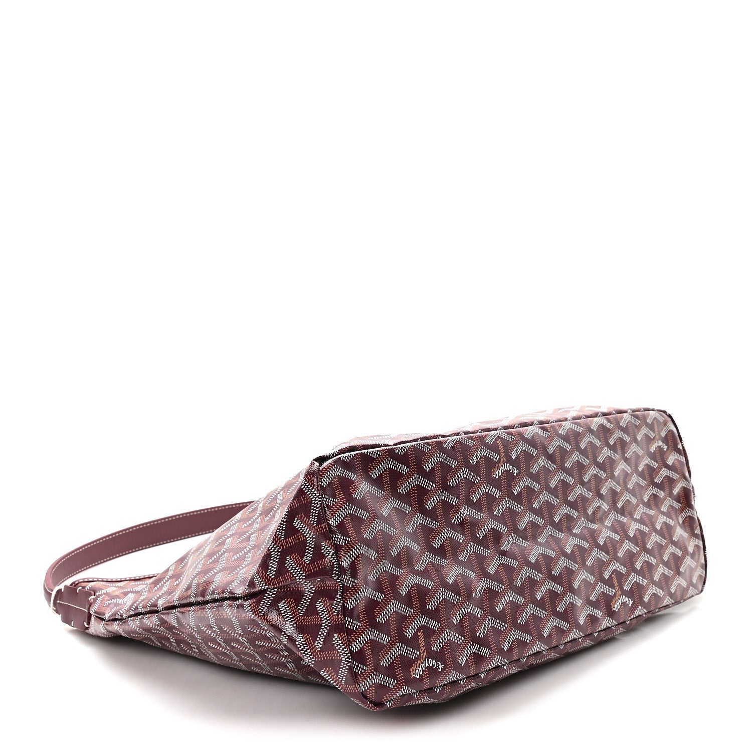 Goyardine Boheme Hobo Burgundy