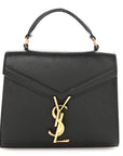 Grain de Poudre Mini Classic Monogram Cassandra Top Handle Black