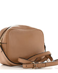 Pebbled Calfskin Small Soho Disco Bag Camelia