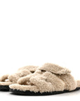Woolskin Womens Chypre Sandals 40 Ecru