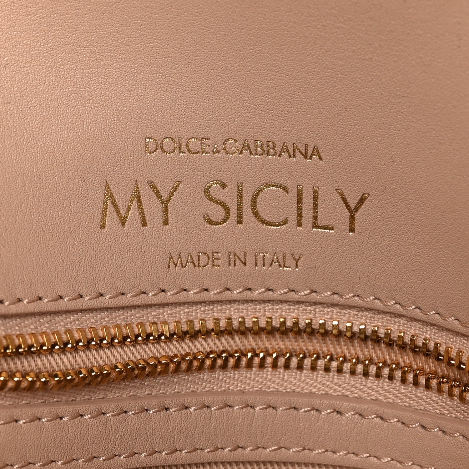 Calfskin Mini My Sicily Beige