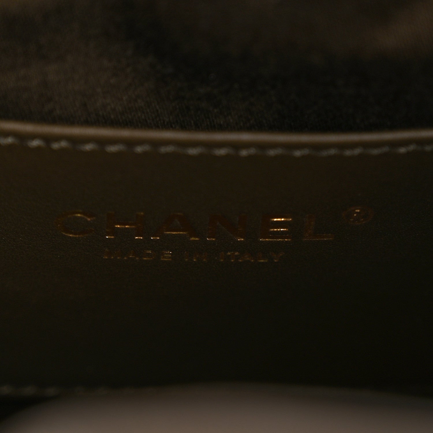 Canvas Quilted Small CHNL 25 Handbag Khaki