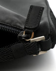 Tessuto Nylon Pochette Bag Black