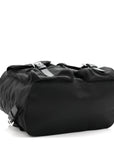 Tessuto Nylon Saffiano Medium Backpack Black