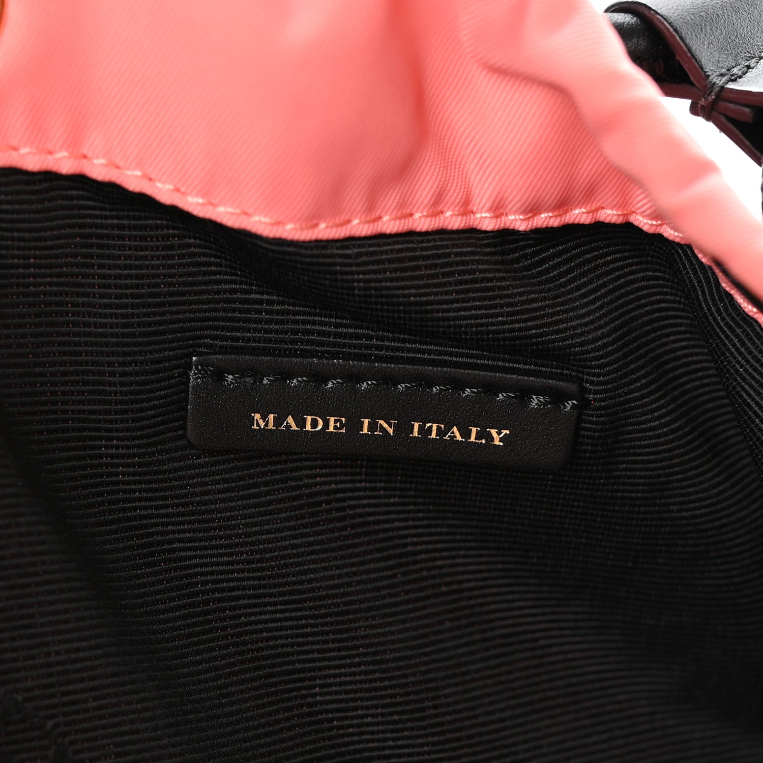 Nylon Medium Rucksack Backpack Bright Coral Pink
