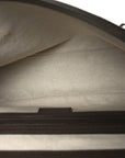 Tender GG Supreme Monogram Textured Dollar Calfskin Ophidia Messenger Bag Beige Ebony Dark Brown