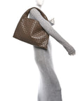 Calfskin Intrecciato Small Hop