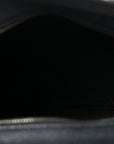 Drummed Calfskin Nano Luggage Black