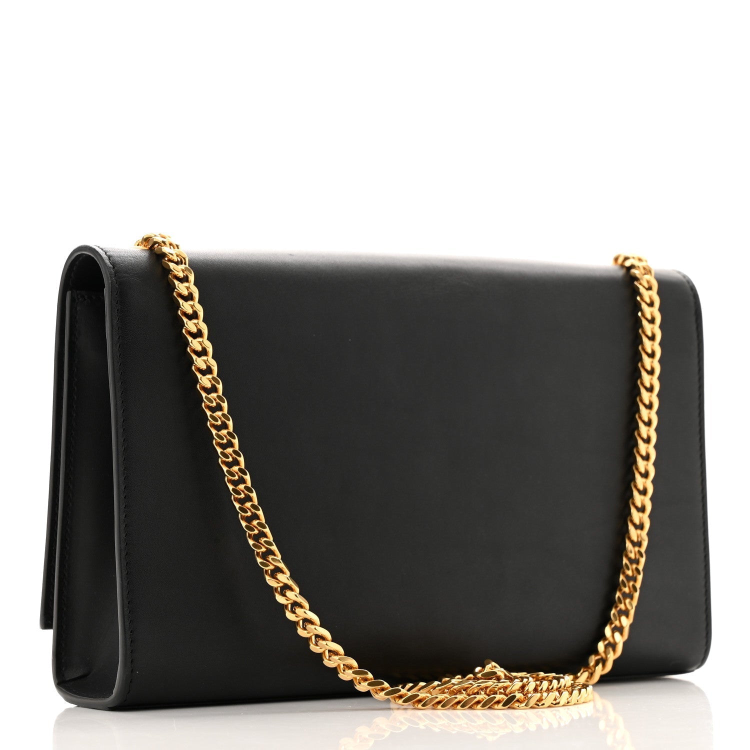 Grain De Poudre Medium Classic Monogram Kate Tassel Satchel Black