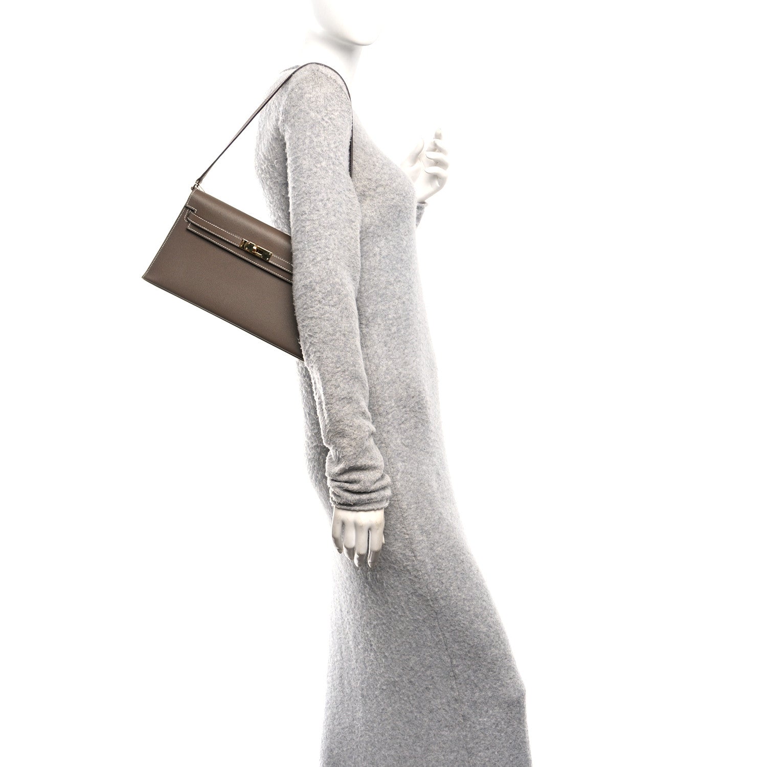 Madame Calfskin Kelly Elan Etoupe
