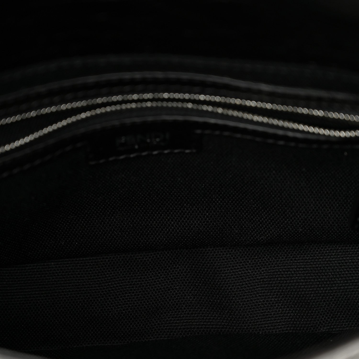 Crackled Calfskin Baguette 26424 Black