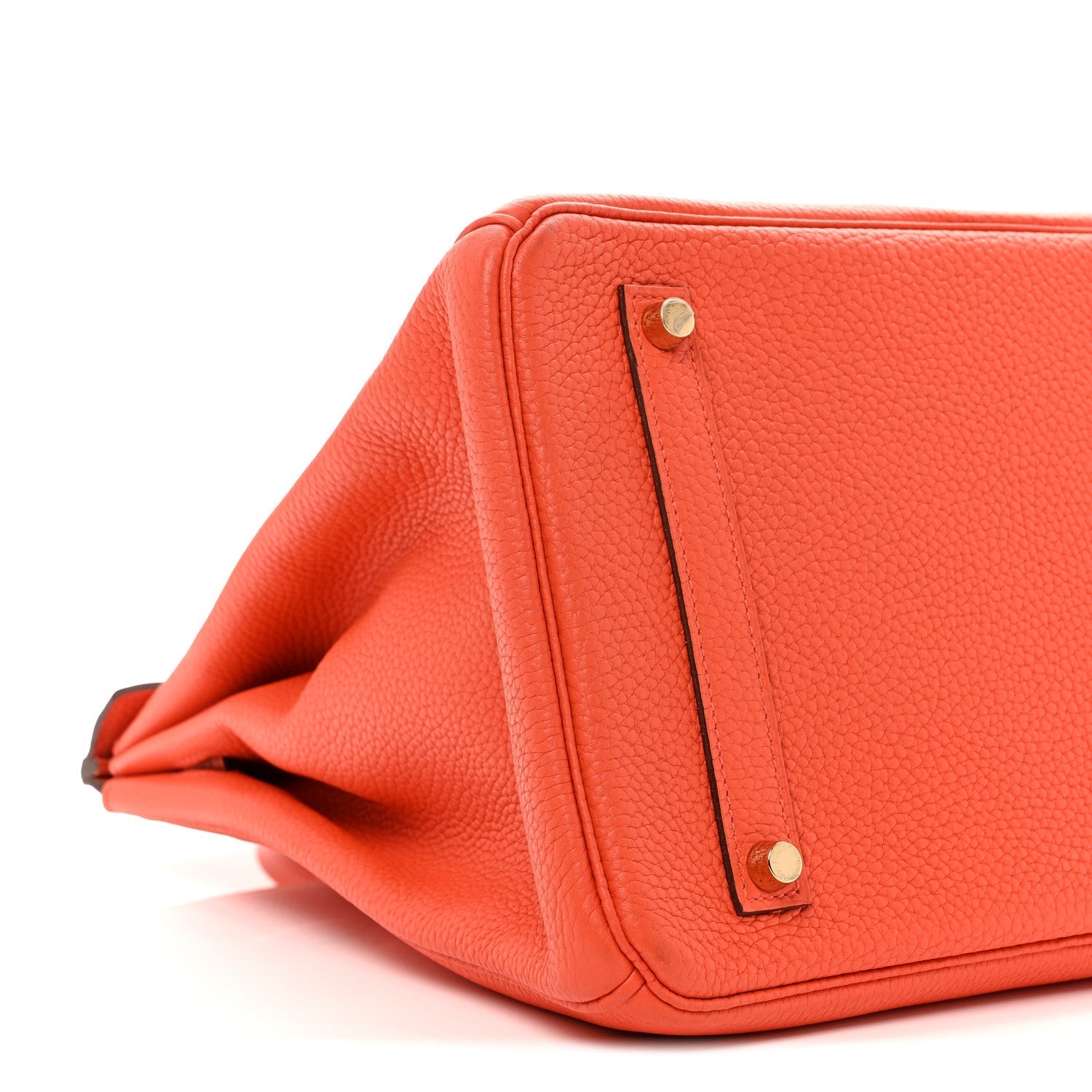 Togo BIRKIN 35 Orange Poppy