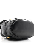 Nappa Chevron Matelasse GG Marmont Backpack Black