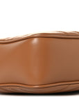 Calfskin Matelasse Monogram Lou Camera Bag Cinnamon
