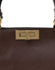 Vitello Large Soft Peekaboo Crosta Mogano