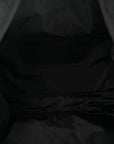 Tessuto Nylon Saffiano Carry On Travel Bag Black