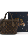 Monogram Neverfull Inside Out Bandouliere BB Dark Fango