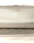 Metallic Lambskin Quilted 2.55 Reissue 225 Flap Silver
