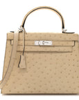 Ostrich Kelly Sellier 28 Parchemin