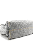 Monogram Denim Onthego MM Washed Grey