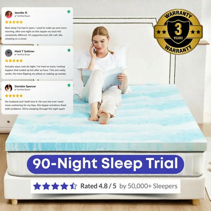 Marshmallow Mattress Topper