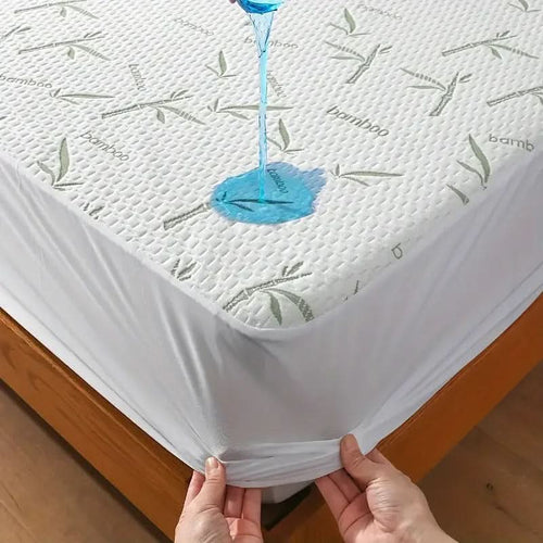 Marshmallow BambooShield Mattress Protector
