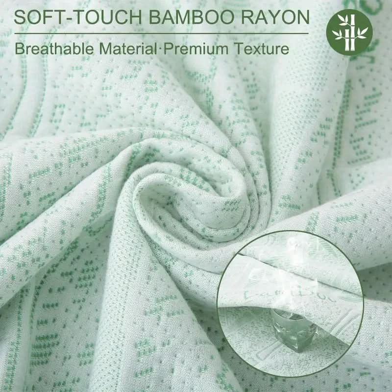 Marshmallow BambooShield Mattress Protector