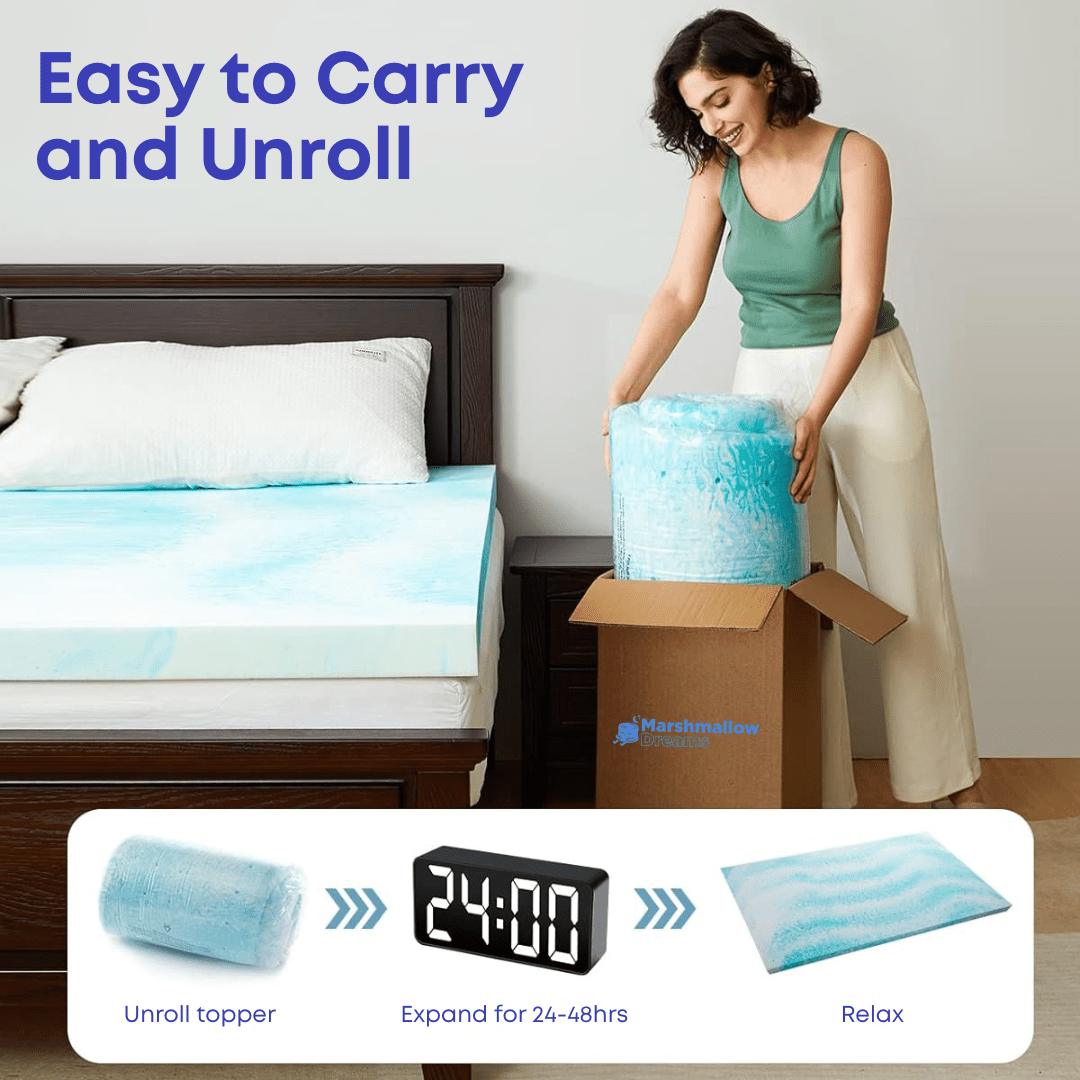 Marshmallow Mattress Topper