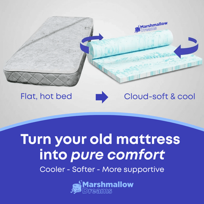Marshmallow Mattress Topper