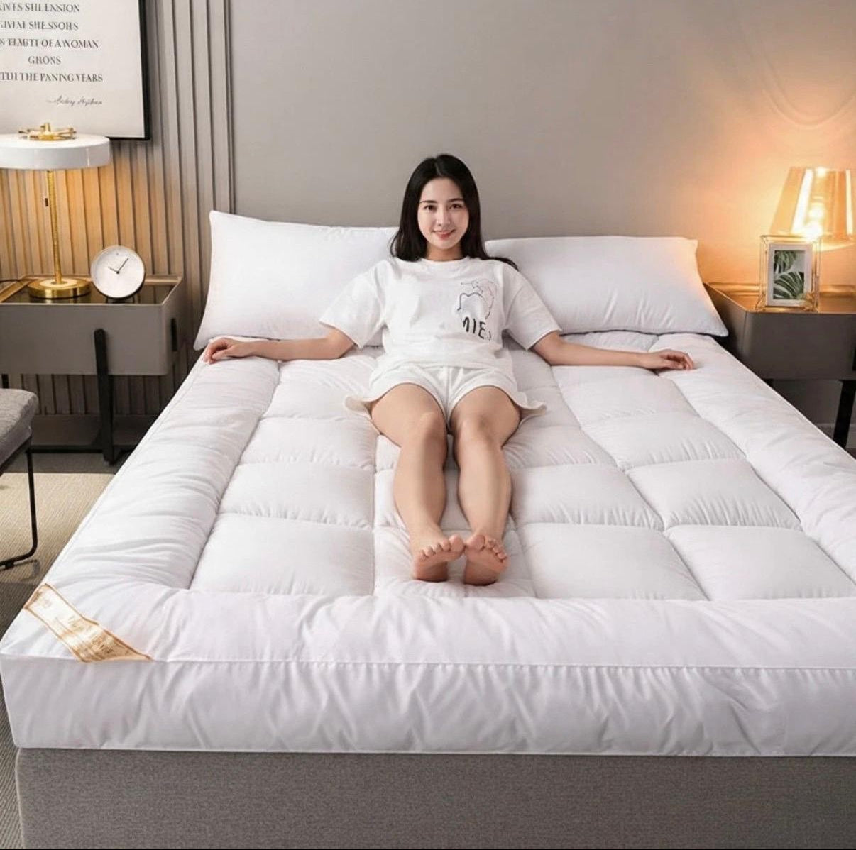 Vaccaro Topper 1100 GSM Ultra Soft Microfiber