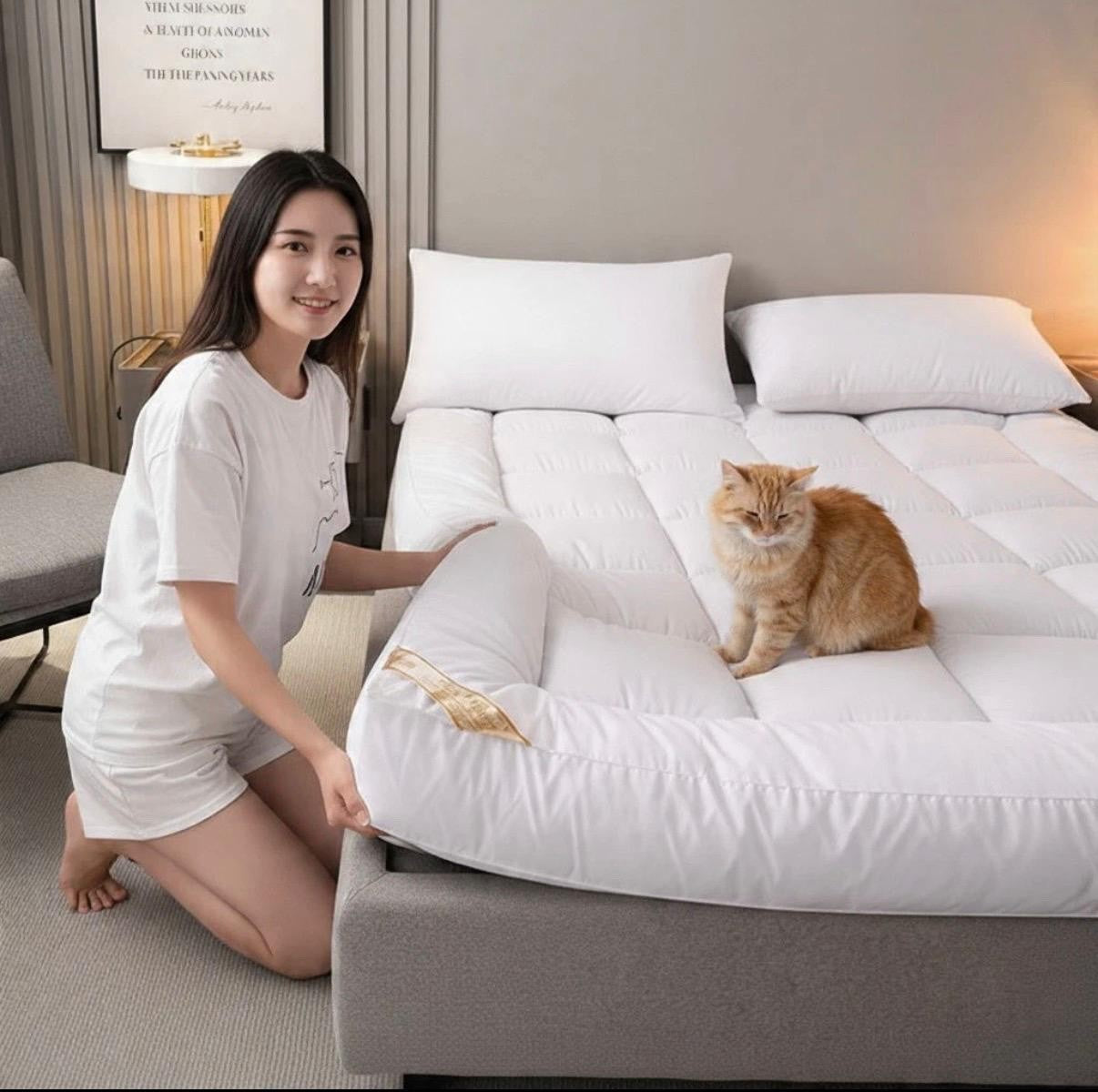 Vaccaro Topper 1100 GSM Ultra Soft Microfiber