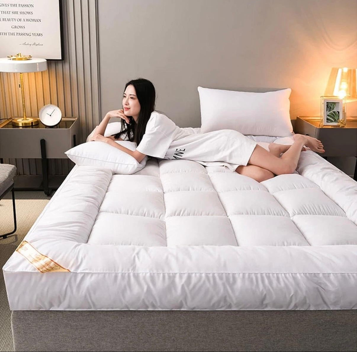Vaccaro Topper 1100 GSM Ultra Soft Microfiber